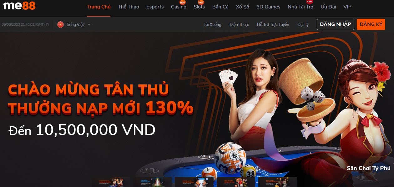 Tại sao ME88 io xuất hiện trên thị trường cá cược