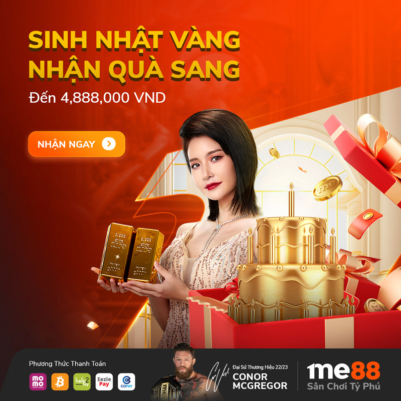 Khuyến Mãi Sinh nhật vàng nhận quà sang đến 4888 triệu